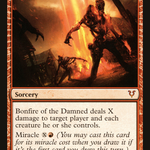 Bonfire of the Damned (AVR-129) - Avacyn Restored: (miracle)
