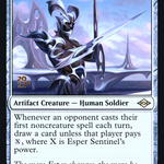 Esper Sentinel (PRE-12S) - Modern Horizons 2 Promos Foil