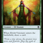Elvish Visionary (GN3-096) - Game Night: Free-for-All