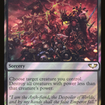 Mandate of Abaddon (40K-40★) - Warhammer 40,000 Commander Foil