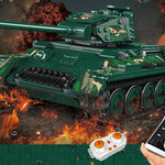 WWII - Remote Controlled Russian T-34 Tank - Mil-Blox