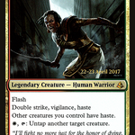 Samut, Voice of Dissent (PRE-205S) - Amonkhet Promos Foil