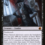 Tainted Adversary (MID-124) - Innistrad: Midnight Hunt