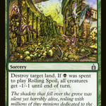 Rolling Spoil (RAV-179) - Ravnica: City of Guilds