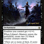 Liliana's Mastery (PRE-98S) - Amonkhet Promos Foil