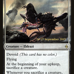 Smothering Abomination (PRE-99S) - Battle for Zendikar Promos: (devoid) Foil