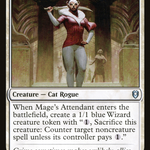 Mage's Attendant (CLB-698) - Commander Legends: Battle for Baldur's Gate