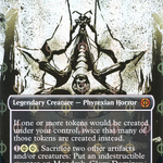 Mondrak, Glory Dominus (ONE-424) - Phyrexia: All Will Be One: (Showcase) (Borderless) Foil