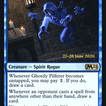 Ghostly Pilferer (PRE-52S) - Core Set 2021 Promos Foil