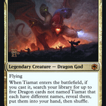 Tiamat (PRE-235S) - Adventures in the Forgotten Realms Promos Foil
