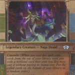 Imoti, Celebrant of Bounty (MUL-173) - Multiverse Legends: (Showcase) (Borderless) Foil