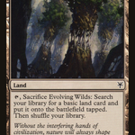 Evolving Wilds (DDK-033) - Duel Decks: Sorin vs. Tibalt