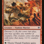 Thorn-Thrash Viashino (ALA-116) - Shards of Alara