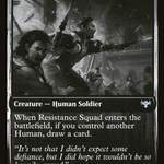 Resistance Squad (DBL-299) - Innistrad: Double Feature