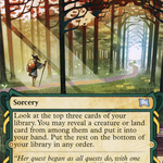 Adventurous Impulse (STA-049) - Strixhaven Mystical Archive: (Showcase) (Borderless)