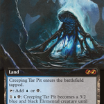 Creeping Tar Pit (UMA:BT-U34) - Ultimate Box Topper: (Extended Art) Foil