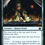 Augur of Autumn (PRE-168S) - Innistrad: Midnight Hunt Promos Foil