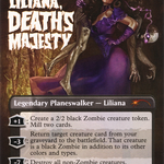 Liliana, Death's Majesty (SLD-232) - Secret Lair Drop (Borderless)