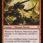 Ruinous Minotaur (ZEN-145) - Zendikar