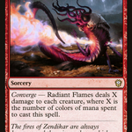 Radiant Flames (DMC-126) - Dominaria United Commander