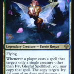 Ivy, Gleeful Spellthief (PRE-201) - Dominaria United Promos Foil