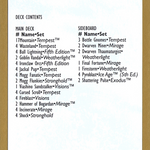 Ben Rubin Decklist (WCD-) - World Championship Decks 1998