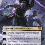 Kaya, Geist Hunter (VOW-280) - Innistrad: Crimson Vow (Borderless)