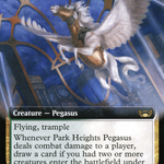 Park Heights Pegasus (SNC-437) - Streets of New Capenna: (Extended Art)
