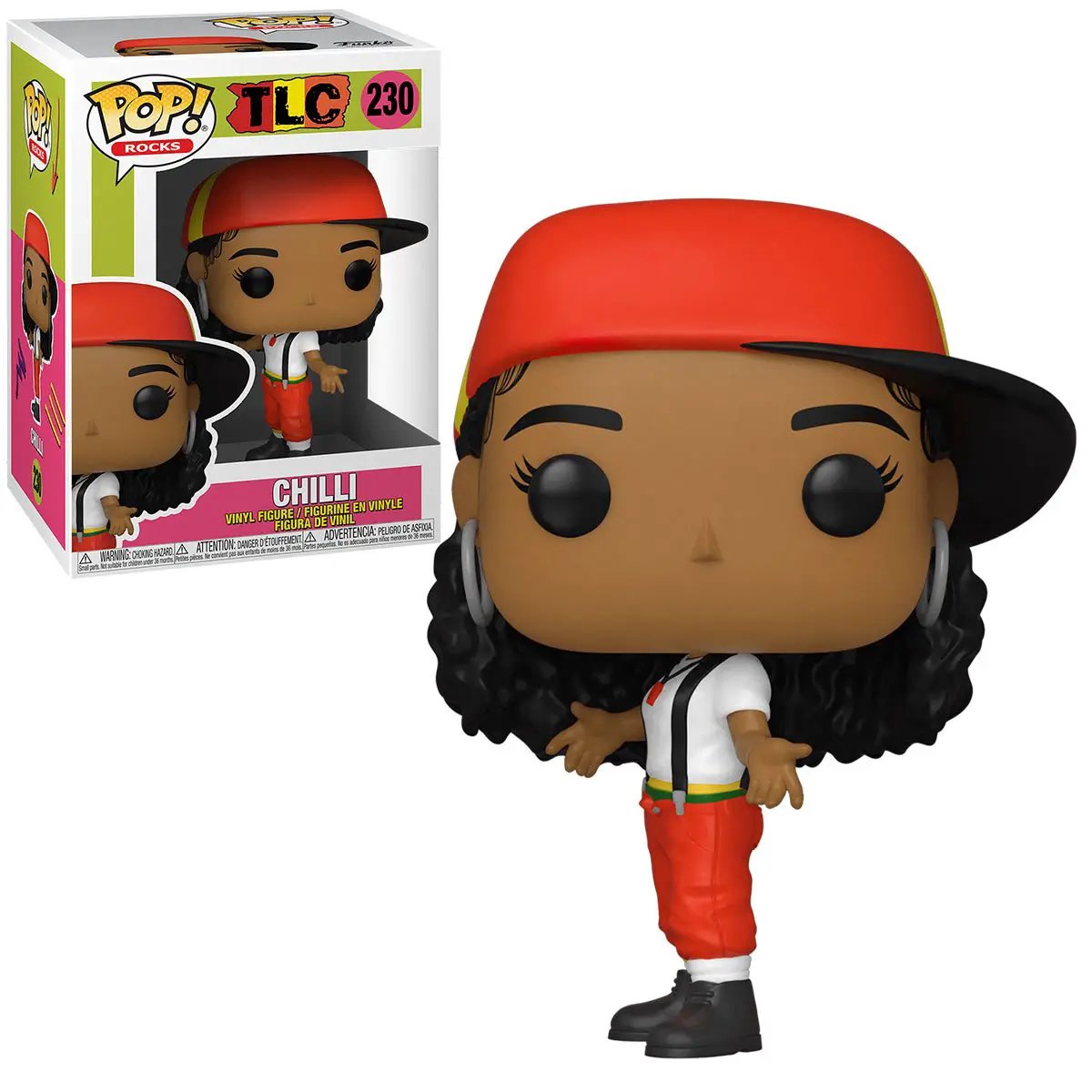 Pop! Rocks TLC Chilli collectible figure from THE MIGHTY HOBBY SHOP, featuring a detailed Chilli character in a vibrant pose.