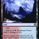 Karplusan Forest (PRE-250) - Dominaria United Promos Foil