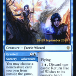 Fae of Wishes // Granted (PRE-44S) - Throne of Eldraine Promos Foil