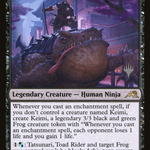 Tatsunari, Toad Rider (PPNEO-123P) - Kamigawa: Neon Dynasty Promos