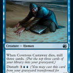 Covetous Castaway // Ghostly Castigator (MID-045) - Innistrad: Midnight Hunt: (Double Faced Transform)
