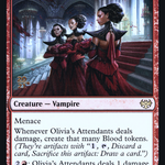 Olivia's Attendants (PRE-172S) - Innistrad: Crimson Vow Promos Foil