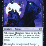 Headless Rider (PRE-118) - Innistrad: Crimson Vow Promos Foil
