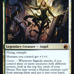 Sigarda, Champion of Light (PRE-240S) - Innistrad: Midnight Hunt Promos Foil
