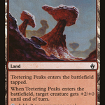 Teetering Peaks (PD2-030) - Premium Deck Series: Fire and Lightning Foil