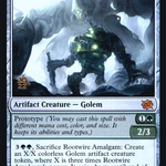 Rootwire Amalgam (PRE-203S) - The Brothers' War Promos Foil