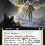 Breathkeeper Seraph (VOC-069) - Crimson Vow Commander: (Extended Art)