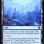 Hall of Storm Giants (PRE-257S) - Adventures in the Forgotten Realms Promos Foil