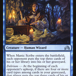 Manic Scribe (SOI-073) - Shadows over Innistrad