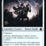 Adeline, Resplendent Cathar (PRE-01S) - Innistrad: Midnight Hunt Promos Foil