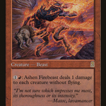 Ashen Firebeast (ODY-174) - Odyssey