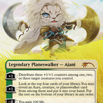Ajani, Mentor of Heroes (SLD-397) - Secret Lair Drop (Borderless)