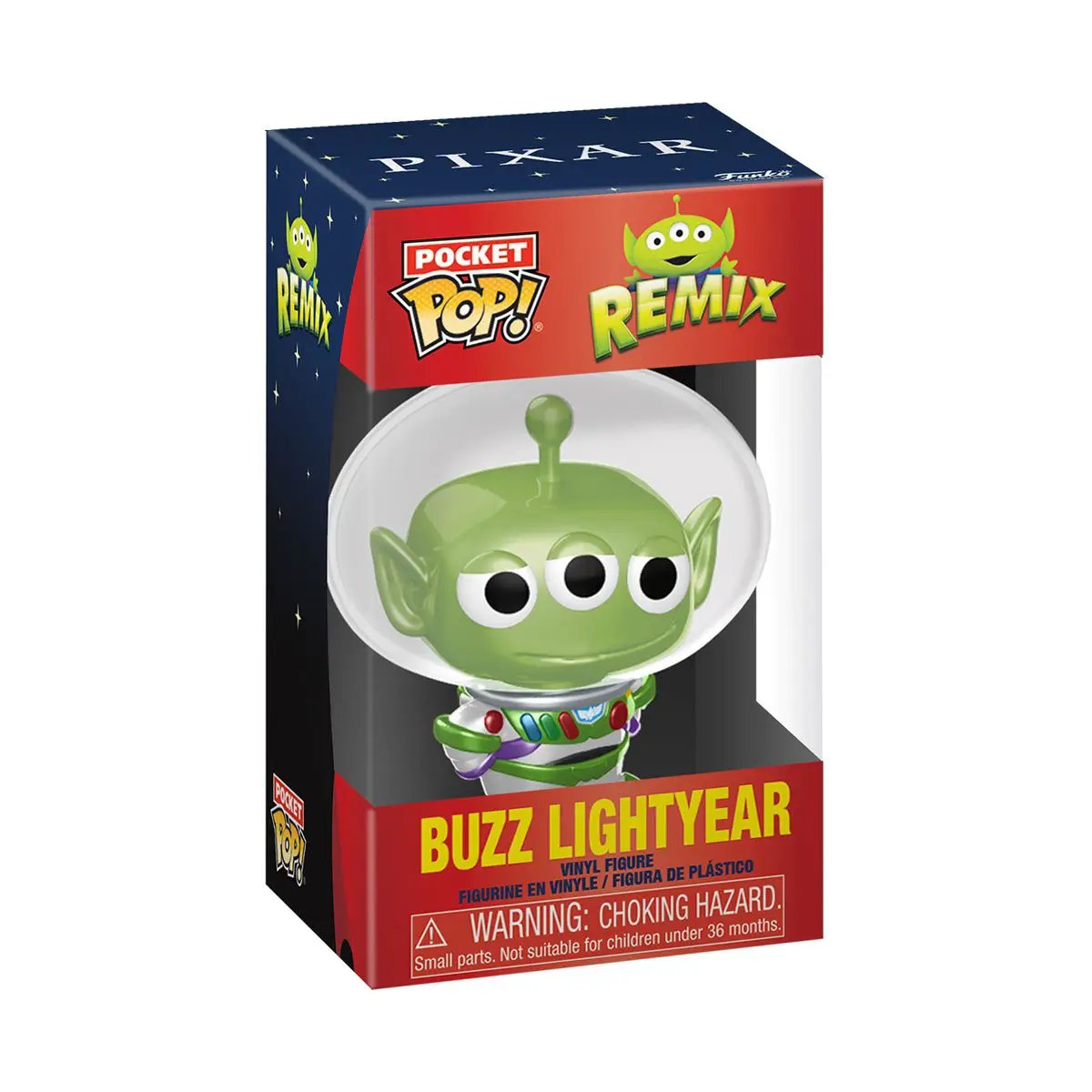 Disney Alien Buzz Pocket Pop! & Tee by THE MIGHTY HOBBY SHOP, featuring a colorful design on a casual apparel shirt.
