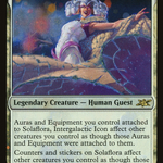 Solaflora, Intergalactic Icon (UNF-313) - Unfinity Foil