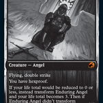 Enduring Angel // Angelic Enforcer (DBL-017) - Innistrad: Double Feature: (Double Faced Transform)