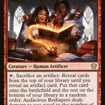 Audacious Reshapers (C21-047) - Commander 2021