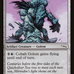 Cobalt Golem (MRD-157) - Mirrodin
