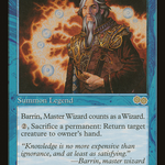 Barrin, Master Wizard (USG-063) - Urza's Saga